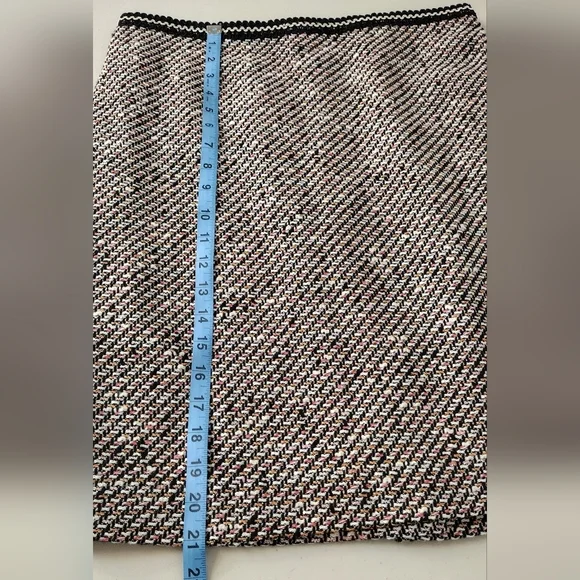 NWT Talbots Petite Women's Back Zipper Ombre Tweed Pencil Business Office Skirt - Picture 16 of 16